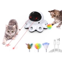 Juguete Láser Para Gatos Orsda 2 En 1, Interactivo, Automático, Recargable