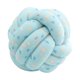 thumbnail image 1 of Nudo Almohada Bola Gruesas Cómodas Almohadas Anudadas Para Sala De Estar Hogar Sofá Azul, 1 of 5