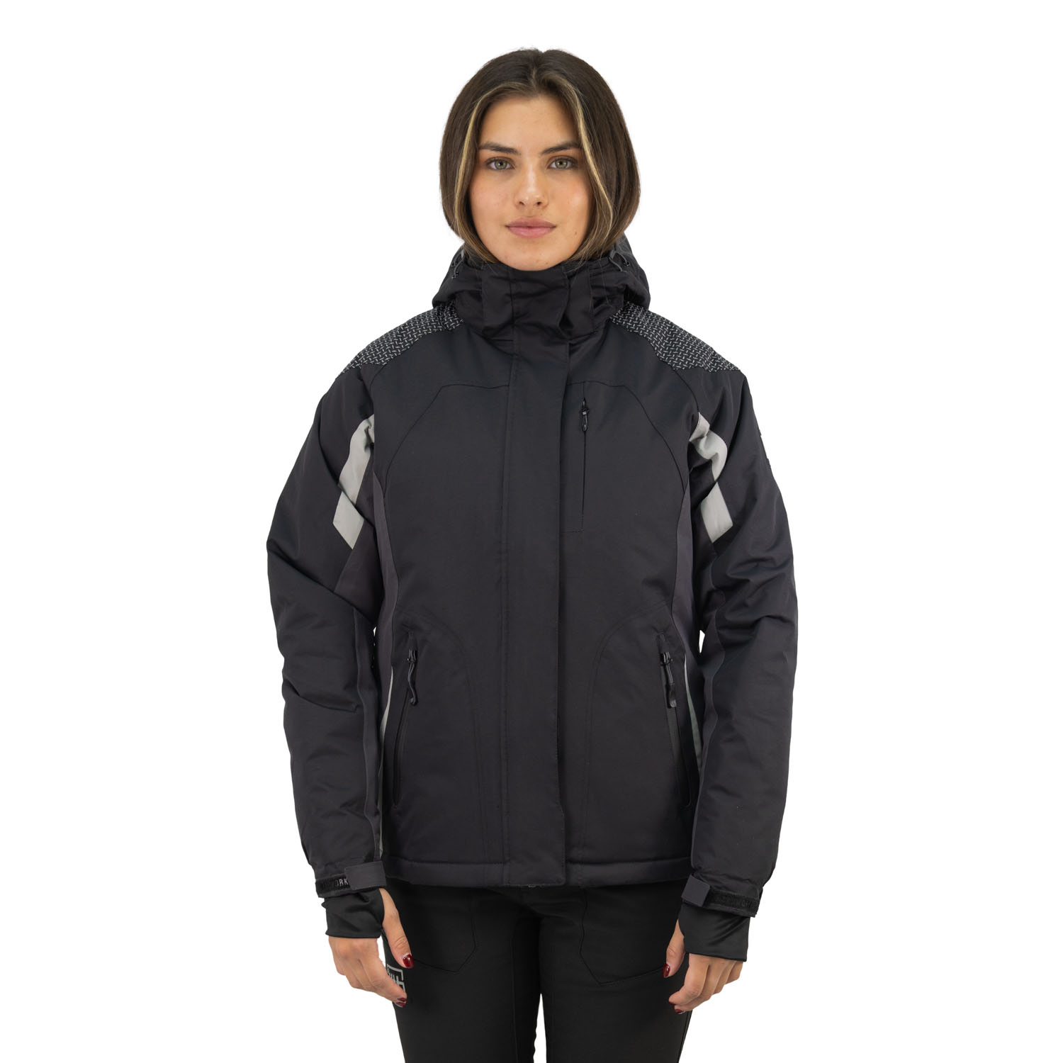 Hardwork - Parka Hw Aspen Negro Mujer