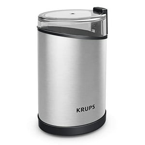 Molino Krups Gx204 Café Especias Hierbas Secas Cuchillas De Acero Inoxidable Capacidad 12 Tazas