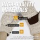 thumbnail image 4 of Guantes Mitones Térmicos de Invierno Sin Dedos FlexiGlide Beige, 4 of 7