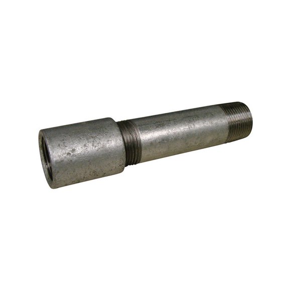Boquilla con acoplamiento STZ Industries de acero galvanizado de 4 cm