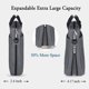 thumbnail image 3 of Funda para portátil Voova de 15,6 pulgadas, impermeable, gris, para 14-16 pulgadas, 3 of 7