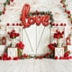 thumbnail image 4 of Globo con carta de amor para bodas, decoración para fiestas de San Valentín, tarjeta trasera, globo de película de aluminio individual, 4 of 5