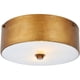 thumbnail image 1 of Lámpara de Techo Elegante Living District Hazen de 2 Luces en Dorado Vintage, 1 of 6