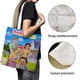 thumbnail image 3 of bebe Finn Bolso de tela con estampado de lienzo para mujer, bolsa de compras reutilizable y estética, con cremallera interior, regalo para mujer,40*40cm., 3 of 6