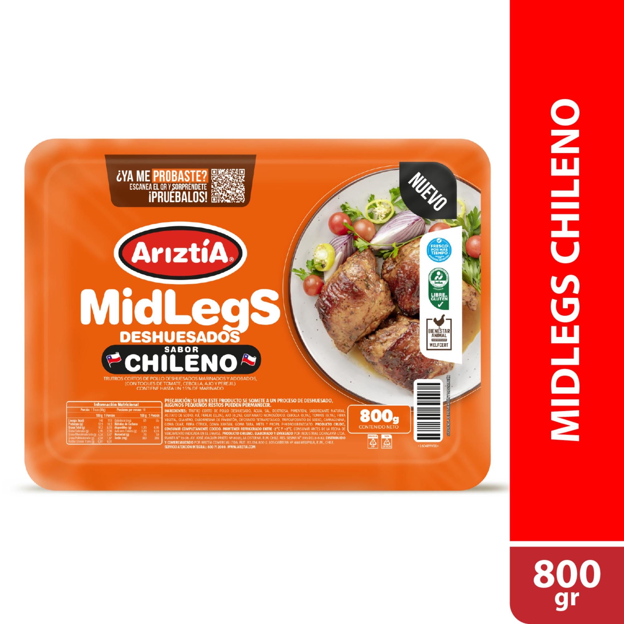 Pollo Trutro Deshuesado Chileno 800 g Ariztia