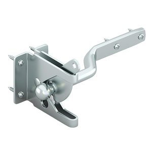 Bothyi - Cerradura De Valla De Acero Cerradura De Puerta Autoblocante Para Jardín De Patio Trasero