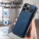 thumbnail image 4 of Funda Protectora con Correa para iPhone 15 Pro Resistente a Golpes Azul, 4 of 6