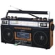 thumbnail image 1 of Radio y reproductor de casetes Boombox Supersonic SC-3201BT de 4 bandas, 1 of 4