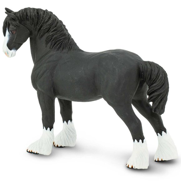 Figurine Safari Ltd. Shire Stallion Lifelike, 5 caballos, más de 3 años