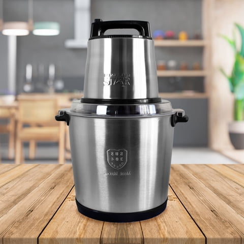 Star - Picadora De Alimentos Industrial 12L Acero Inoxidable – 1800W