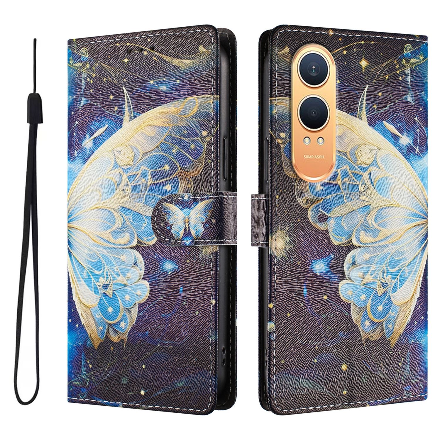 Foxdock Funda Tipo Cartera Para Oneplus Nord Ce4 Lite Con