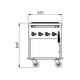 thumbnail image 5 of Baño Maria Móvil 4 Gn 1/1 Multitermostato, 5 of 6