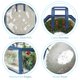 thumbnail image 4 of Contenedor de almacenamiento para guirnaldas Hearth & Harbor Clear Christmas, 4 of 7