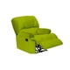 thumbnail image 2 of Bergere Perugia Reclinable Tela Velvet Pistacho, 2 of 4