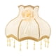 thumbnail image 4 of Pantalla de Tela para Lámpara con Borlas Clásicas Y Cuentas Decorativas Cubierta para Lámpara de Mesa O Pie E27 Material Retro de Tela Fácil Colocació Beige, 4 of 5