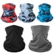 thumbnail image 1 of Pañuelo tubular multifuncional, paquete de 4 pañuelos para el cuello para hombres y mujeres, pañuelo elástico con lazo de protección solar, de secado rápido, transpirable para motocicleta, senderismo,, 1 of 6