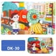 thumbnail image 1 of 60pcs Jigsaw Puzzle Cartoon Animal Vehicle Games Baby Educational Toys, For Kids Christmas Gifts, 1 of 3
