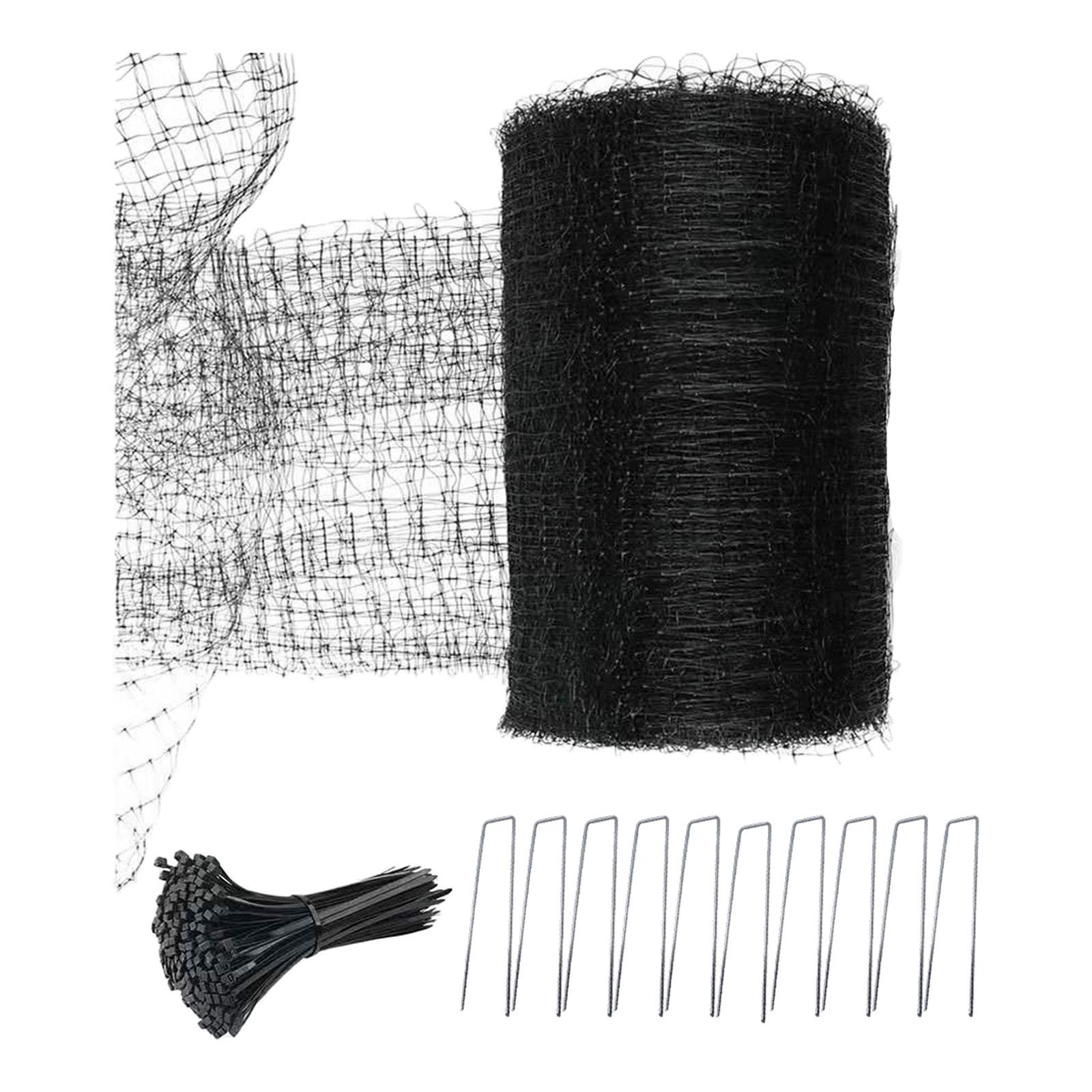 Ioensy - Red De Protección Contra Aves Con Bridas Para Cables Red De Protección Agrícola Para Jardín Granja Invernadero