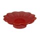 thumbnail image 4 of Frutero Con Pedestal, Vajilla, Cesta De Frutas Portátil Para Dulces, Aperitivos, Cupcakes, Color Rojo, 4 of 5