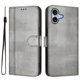 thumbnail image 1 of Funda Cartera para iphone 16 Plus Protección 360° con Ranuras para Tarjetas y Soporte Gris, 1 of 6