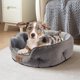 thumbnail image 2 of Cama para mascotas Asvin Small para perros pequeños y gatos de interior, color gris, 2 of 6