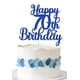 thumbnail image 1 of Decoración para tartas Decoburst con purpurina azul para felicitación de 70 cumpleaños, 1 of 5