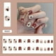 thumbnail image 1 of Uñas postizas europeas, uñas postizas con acabado UV, brillantes, cobertura total, uñas postizas artificiales, uñas para mujer, 1 of 5