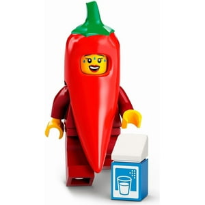Minifigura Lego Serie 22 Disfraz De Chilli Guy 71032