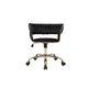 thumbnail image 1 of Silla Oficina Queen Velvet Gold - Negro, 1 of 2