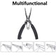 thumbnail image 3 of Ajala de pescado multifuncional profesional de acero inoxidable, Ajalas de pesca multiherramienta portátiles para aficionados a la pesca, e incluso un arranque de mano verde (colores primari, 3 of 3