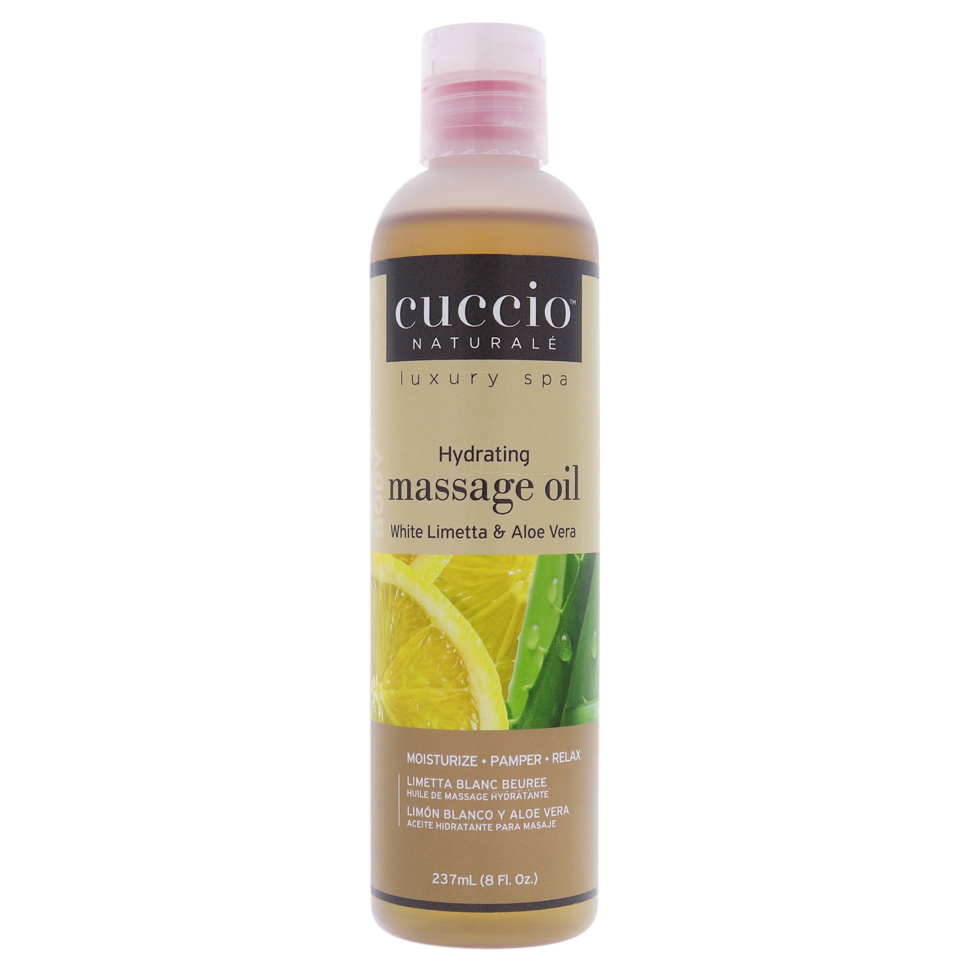 Cuccio Naturale - Aceite De Masaje Hidratante - Limetta Blanca Y Aloe Vera De Para Unisex - Aceite