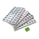 thumbnail image 3 of Juego portátil de viaje Mahjong para actividades cerebrales, juego de viaje, juego de mesa, Mini , juego chino de Mahjong para niños y , Blanco, 3 of 5