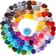 thumbnail image 1 of Lana de fieltro con aguja Habbi 100 colores Fibre Roving, 300 g, 1 of 9