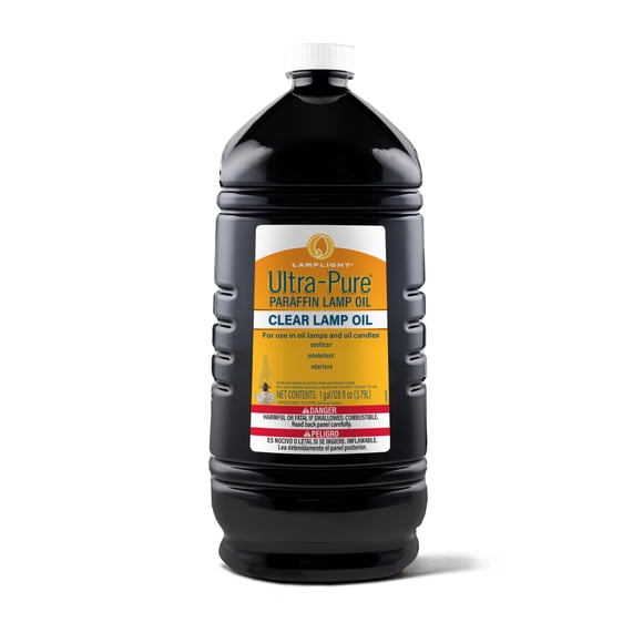 Lamp Oil Lamplight, parafina líquida ultrapura, 1 galón (3,78 L)