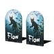 thumbnail image 1 of Sujetalibros Decorativos Desmarcar Flow La Película 2 Piezas, 1 of 6