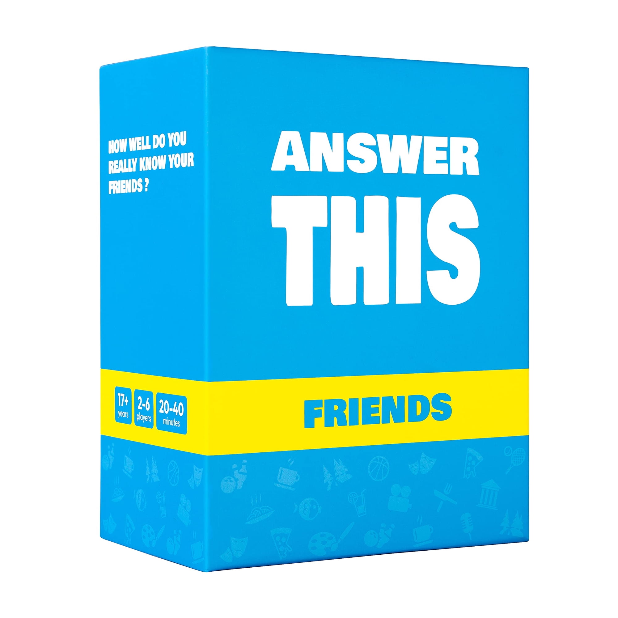 Party Card Game The World Game Answer This Friends