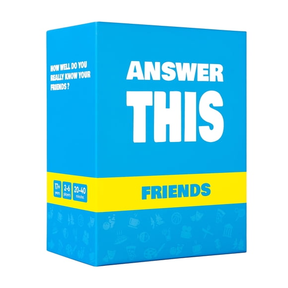 Party Card Game The World Game Answer This Friends