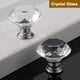 thumbnail image 3 of Pomo De Cristal En Forma De Diamante De 2 Piezas 30 Mm 1 18 Pulgadas Con Tornillos De 3, 3 of 7