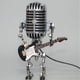 thumbnail image 1 of Lámpara vintage robot con micrófono y guitarra Xmpmrb de 16 cm, 1 of 8