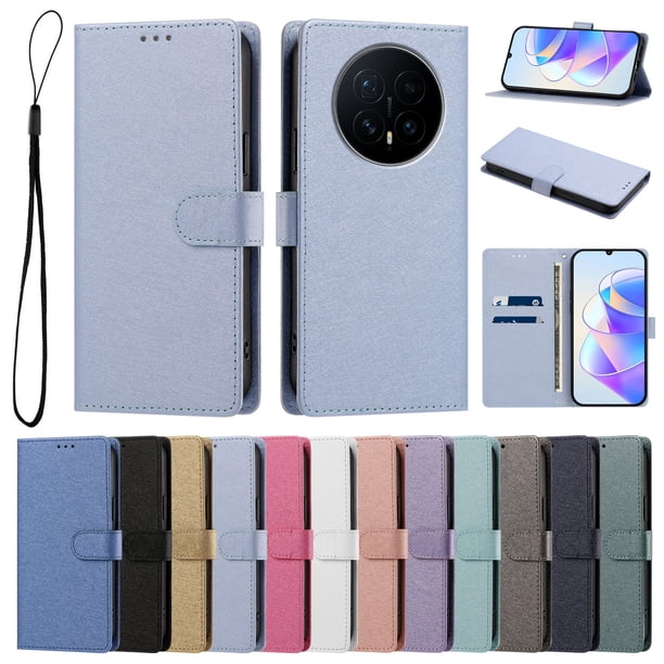 Cartera Protectora para Honor Magic8 con Soporte, Azul Cielo