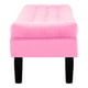 thumbnail image 3 of Banqueta Wood 2c Felpa 00 Rosado, 3 of 4