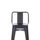 thumbnail image 3 of Pack 2 Piso de Bar Tolix 66 cm altura Negro, 3 of 4