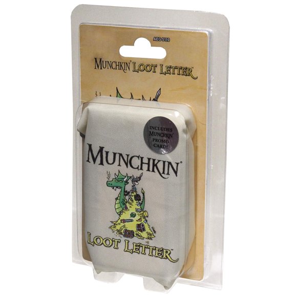 Juego AEG Munchkin Loot Letter Clamshell Edition con 16 cartas