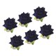 thumbnail image 4 of Anillos De Servilletas De Flores Rosas Artesanales Para Mesa De Comedor Casera Azul Marino, 4 of 5