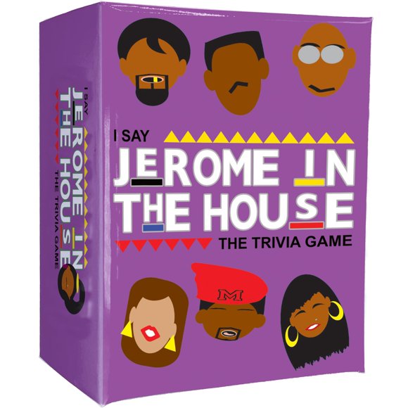 Juego de cartas Trivia Party, propiedad de Jerome in The House Martin, propiedad de Black
