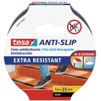 Tesa - Cinta Antideslizante 25Mm X 5 Mts Negra