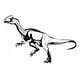 thumbnail image 1 of Decomural Velociraptor Jurassic Dinosaur WS-17551, 1 of 2