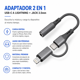 thumbnail image 5 of Adaptador Audio 2 En 1 Tipo-c Lightning Auxiliar 3.5mm, 5 of 5